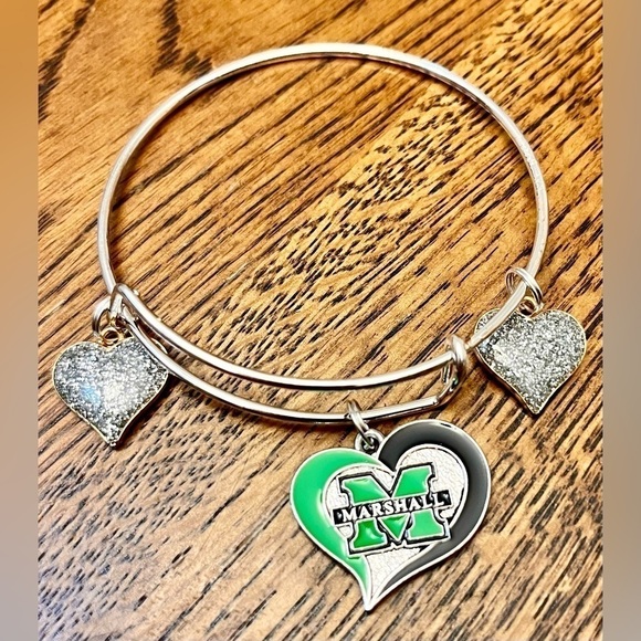 Marshall University Adjustable Bracelet New Handmade Charm Collegiate Sunbelt - Picture 5 of 5